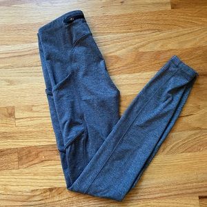 Lululemon Gray Leggings with pockets